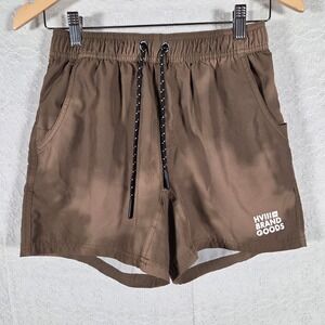 HVIII Brand Goods Goat Shorts Mens S Tie Dye Brown Athletic Gym Training Workout